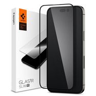 TEMPERED GLASS Spigen GLASS FC IPHONE 14 PRO MAX BLACK, Spigen