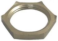 LOCKNUT, BRASS, SM-PE-M, M25