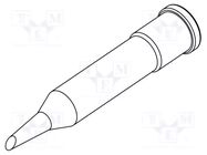 Tip; hoof; 1.3mm; for  soldering iron,for soldering station ERSA