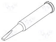 Tip; chisel; 1.8mm; for  soldering iron,for soldering station ERSA
