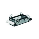 Housing (industry plug-in connectors), Bulkhead housing, Side-locking clamp on lower side, Side-locking clamp not replaceable, Size: 4, IP65 (in plugg Weidmuller