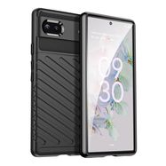 Thunder Case case for Google Pixel 6a silicone armor case black, Hurtel