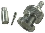 RF COAX CONN, BNC PLUG, 50 OHM, CABLE