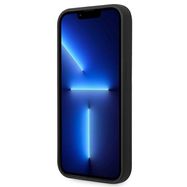 BMW Silicone Metal Logo Case for iPhone 14 Pro Max - Black, BMW