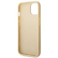 Guess GUHCP14SHGGSHD iPhone 14 6.1&quot; gold/gold hard case Glitter Script, Guess