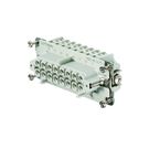 Contact insert (industry plug-in connectors), Female, 500 V, 16 A, Number of poles: 16, Screw connection, Size: 6 Weidmuller