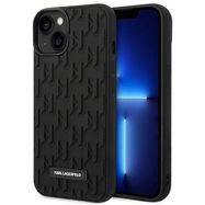Karl Lagerfeld 3D Monogram Case for iPhone 14 Plus - Black, Karl Lagerfeld