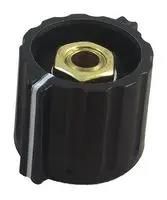 KNOB, BLACK