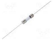 Fuse: fuse; 1.25A; 250VAC; time-lag; cylindrical,glass; 5.4x22.5mm SCHURTER