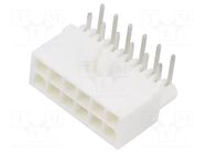 Connector: wire-board; socket; male; PIN: 12; 600V; angled 90°; THT TE Connectivity