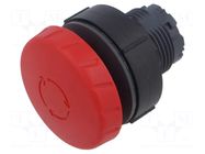Switch: emergency stop; 30mm; IP65; Pushbutton: mushroom; Ø30.5mm SCHLEGEL