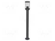 Lamp: garden luminaire; KERTA; IP44; E27; Sockets: 1; 220÷240VAC GTV Poland
