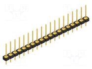 Connector: pin strips; pin header; male; PIN: 19; THT; 1.5A; 60V FISCHER ELEKTRONIK