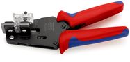 KNIPEX 12 12 06 Precision Insulation Stripper with adapted blades with multi-component grips burnished 195 mm