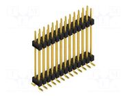 Connector: pin strips; pin header; male; PIN: 26; 3A; 250V; SMT; 2x13 FISCHER ELEKTRONIK