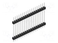 Connector: pin strips; pin header; male; PIN: 18; 3A; 250V; THT; 1x18 FISCHER ELEKTRONIK