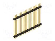 Connector: pin strips; pin header; male; PIN: 22; 3A; 250V; THT; 1x22 FISCHER ELEKTRONIK