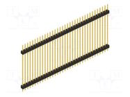 Connector: pin strips; pin header; male; PIN: 35; 3A; 250V; THT; 1x35 FISCHER ELEKTRONIK