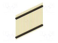 Connector: pin strips; pin header; male; PIN: 23; 3A; 250V; THT; 1x23 FISCHER ELEKTRONIK
