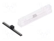 Connector: pin strips; pin header; male; PIN: 52; 3A; 250V; SMT; 2x26 FISCHER ELEKTRONIK