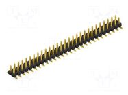 Connector: pin strips; pin header; male; PIN: 56; 3A; 250V; SMT; 2x28 FISCHER ELEKTRONIK