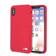 Etui hardcase BMW BMHCPXMSILRE iPhone X /Xs czerwony/red Silicone M Collection, BMW