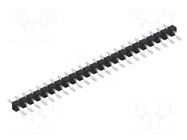 Connector: pin strips; pin header; male; PIN: 23; SLLP 7 SMD; 3A FISCHER ELEKTRONIK