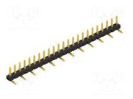 Connector: pin strips; pin header; male; PIN: 23; SLY 7 SMD; 3A FISCHER ELEKTRONIK