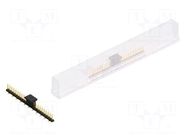 Connector: pin strips; pin header; male; PIN: 23; SLY 7 SMD; 3A FISCHER ELEKTRONIK