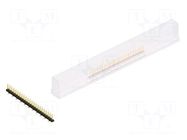 Connector: pin strips; pin header; male; PIN: 23; SLY 7 SMD; 3A FISCHER ELEKTRONIK