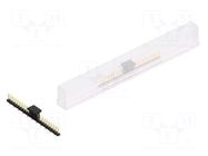 Connector: pin strips; pin header; male; PIN: 23; SLY 7 SMD; 3A FISCHER ELEKTRONIK