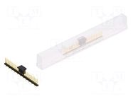 Connector: pin strips; pin header; male; PIN: 23; 3A; 100V; SMT; 2mm FISCHER ELEKTRONIK