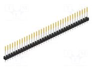 Connector: pin strips; pin header; male; PIN: 35; THT; 3A; 250V; 1x35 FISCHER ELEKTRONIK
