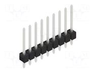 Connector: pin strips; pin header; male; PIN: 9; THT; 3A; 250V; SL 11 FISCHER ELEKTRONIK