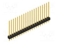Connector: pin strips; pin header; male; PIN: 20; SL 11; 3A; 250V FISCHER ELEKTRONIK
