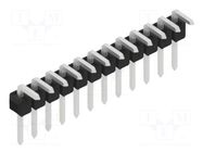 Connector: pin strips; pin header; male; PIN: 12; THT; 3A; 250V; SL 3 FISCHER ELEKTRONIK