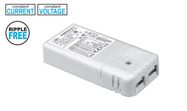 20W CC+CV LED supply 100-380mA 2-54V, 24V 380mA, DIP-SWITCH, TCI