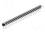 Connector: pin strips; pin header; male; PIN: 23; THT; 3A; 250V; SL 3 FISCHER ELEKTRONIK