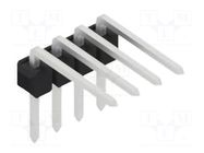Connector: pin strips; pin header; male; PIN: 4; THT; 3A; 250V; SL 3 FISCHER ELEKTRONIK
