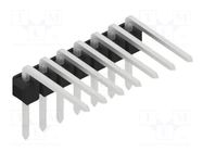 Connector: pin strips; pin header; male; PIN: 7; THT; 3A; 250V; SL 3 FISCHER ELEKTRONIK
