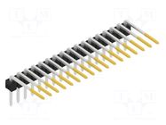 Connector: pin strips; pin header; male; PIN: 17; THT; 3A; 250V; SL 3 FISCHER ELEKTRONIK