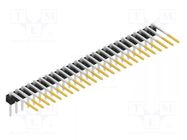 Connector: pin strips; pin header; male; PIN: 25; THT; 3A; 250V; SL 3 FISCHER ELEKTRONIK