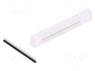 Connector: pin strips; pin header; male; PIN: 24; 3A; 250V; SMT; 1x24 FISCHER ELEKTRONIK