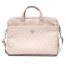 Guess Saffiano 4G Triangle Logo bag for a 16&#39;&#39; laptop - pink, Guess
