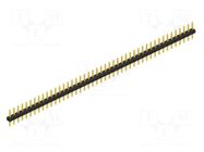 Connector: pin strips; pin header; male; PIN: 45; 3A; 100V; THT; 2mm FISCHER ELEKTRONIK