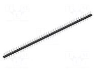 Connector: pin strips; pin header; male; PIN: 50; 3A; 100V; THT; 2mm FISCHER ELEKTRONIK