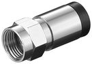 F Connector for Compression 7.0 mm - compression adapter made of zinc with nickel contacts