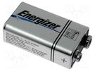 Battery: alkaline; 9V; 6F22; non-rechargeable; 1pcs; Max Plus ENERGIZER
