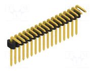 Connector: pin strips; pin header; male; PIN: 17; 1.5A; 125V; THT FISCHER ELEKTRONIK