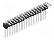 Connector: pin strips; pin header; male; PIN: 18; 1.5A; 125V; THT FISCHER ELEKTRONIK